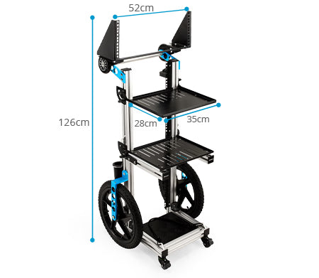 Proaim Soundchief Channel Cart - For Sound/Video Recording & Production