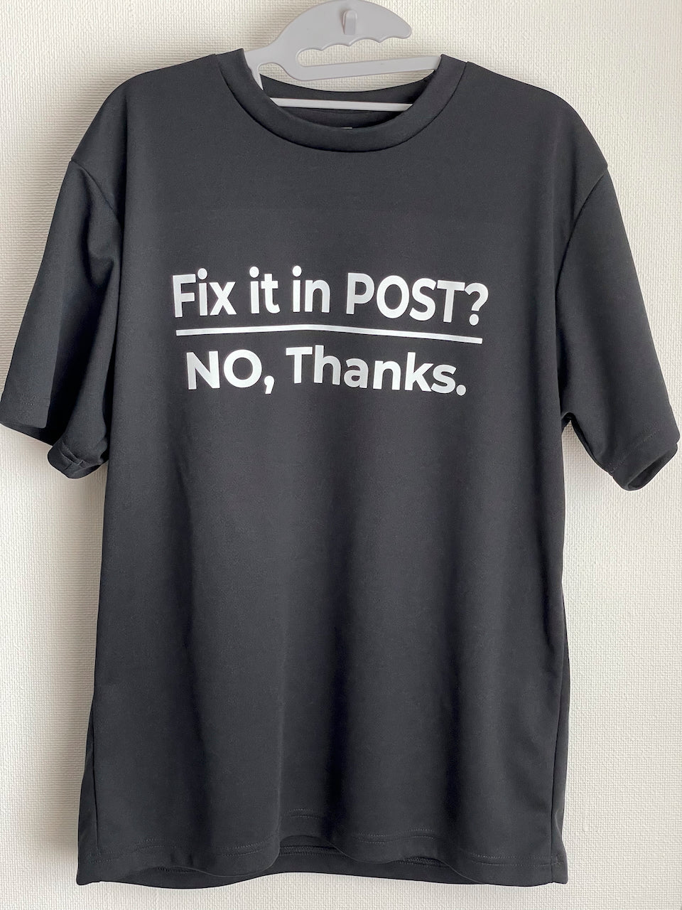 SOUND DEPT. Tシャツ "Fix it in POST?"