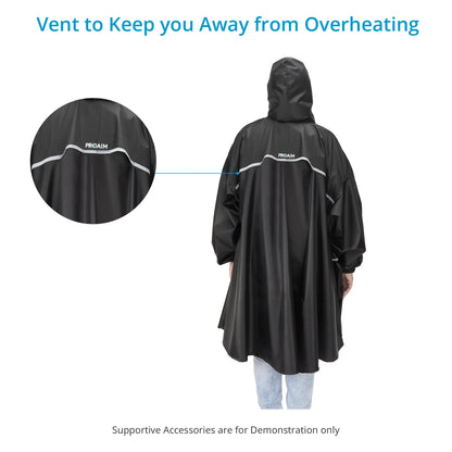 Proaim Rainwear Poncho for Sound Grip & Audio Recordists