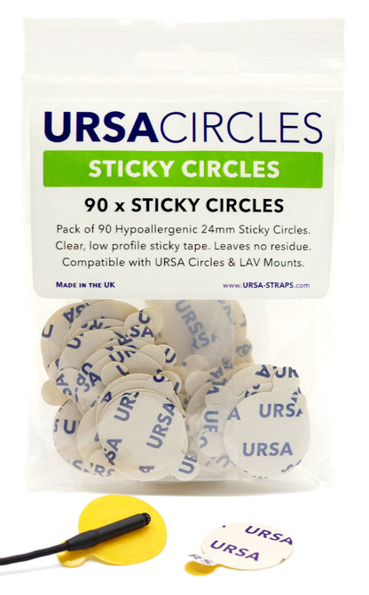 URSA Pack of 90 Mini Sticky Circles